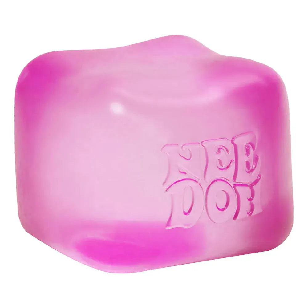 Schylling Needoh Nice Cube Sensory Fidget Cube Stress Relief Anxiety Sensory Tool for Focus ADHD & Calming Office Desk Gadget